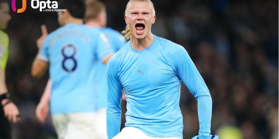 Ngeri! Hanya Butuh 12 Laga, Erling Haaland Samai Catatan Gol Cristiano Ronaldo Musim Lalu dan Tinggal -5 dari Top Scorer 2021-2022