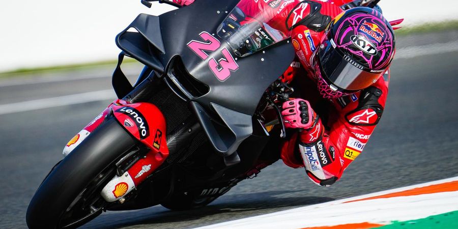 Tes MotoGP Valencia 2022 -  Bastianini Semringah Lakoni Tugas Sebagai Pembalap Pabrikan