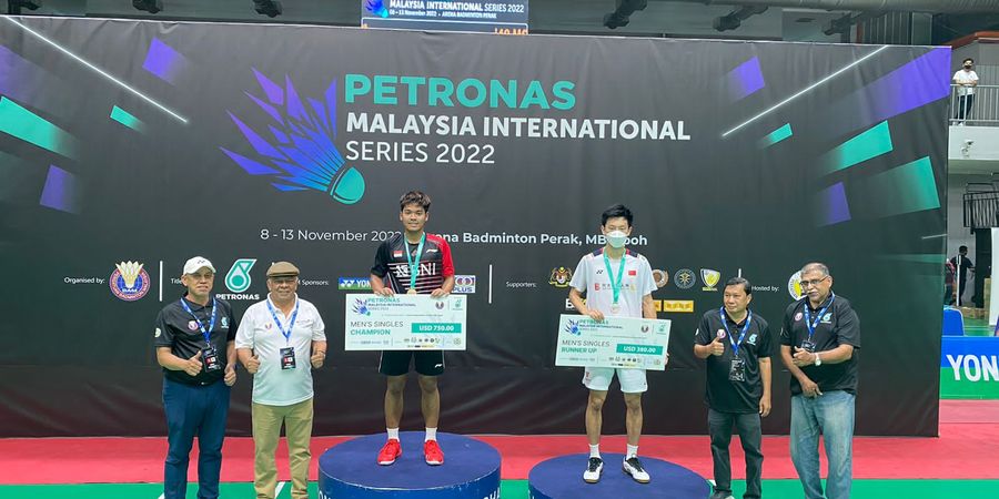 Malaysia International Series 2022 - Tampil Ciamik, Syabda Bawa Pulang Gelar Juara