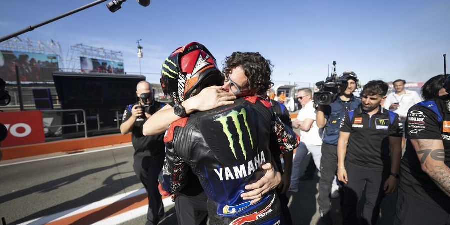 'Kita Kalah Terhormat!'. Tangis Quartararo yang Tak Terlihat Usai MotoGP Valencia