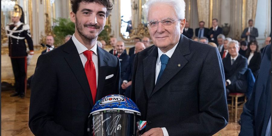 Bangkitkan Kejayaan Italia pada MotoGP, Francesco Bagnaia Diundang ke Istana Presiden