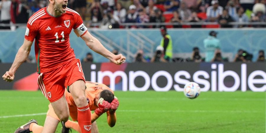 Piala Dunia 2022 - Gagalkan Kemenangan Amerika Serikat, Gareth Bale Jadi Pencetak Gol Pertama Wales sejak 64 Tahun