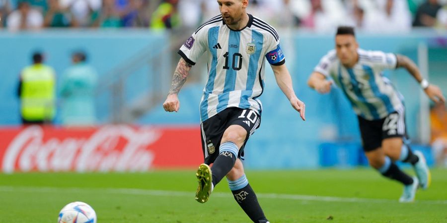 Hasil Babak I - Argentina 1-0 Arab Saudi, Lionel Messi Cetak Gol Bersejarah, 3 Gol Tim Tango Dianulir