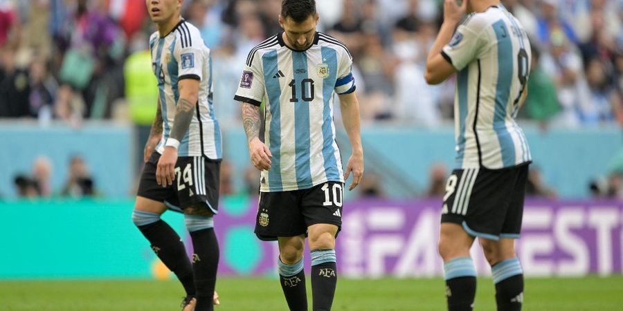 PIALA DUNIA 2022 - Jadi Penghuni Juru Kunci,  Begini Peluang Lionel Messi Cs Lolos dari Grup C