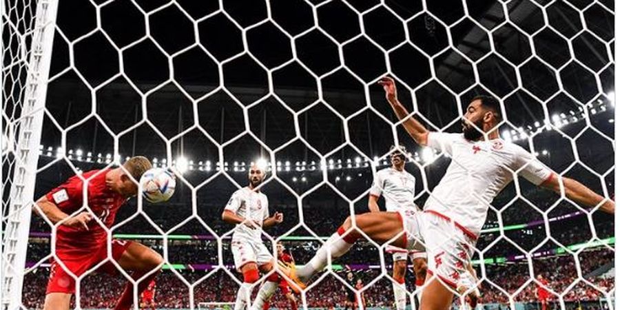 Hasil Piala Dunia 2022 - Dua Gol Dianulir, Denmark dan Tunisia Berbagi Poin