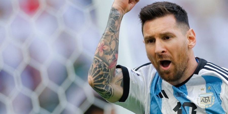 PIALA DUNIA 2022 - Gol Penalti Lionel Messi Sia-Sia, Kesucian Argentina atas Arab Saudi Ternodai