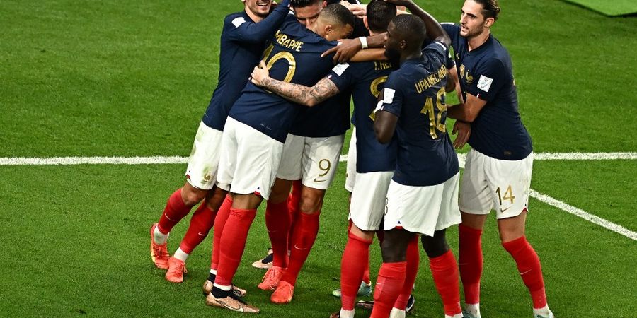 PIALA DUNIA 2022 -  Prancis Vs Denmark, Kylian Mbappe Cs Memburu Rekor Milik Italia dan Brasil