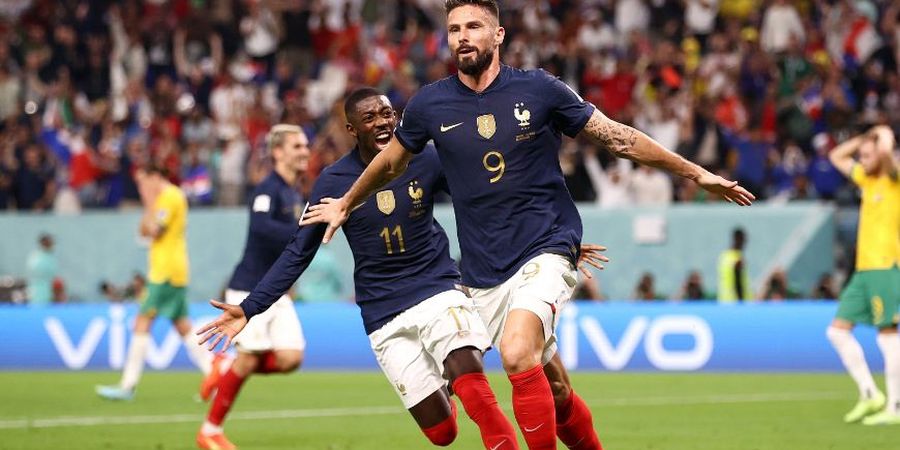 PIALA DUNIA 2022 - Samai Rekor Gol Milik Thierry Henry, Olivier Giroud Panen Pujian