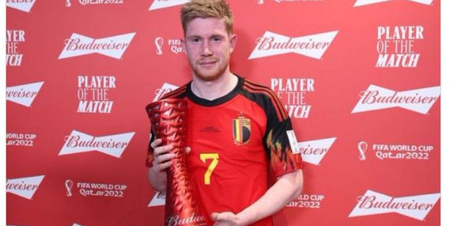 PIALA DUNIA 2022 - De Bruyne Akui Mudah Emosi saat Berseragam Belgia