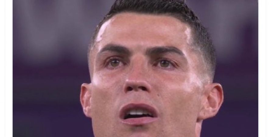 PIALA DUNIA 2022 - Sebelum Cetak Gol untuk Portugal, Cristiano Ronaldo Sempat Menangis di Lapangan