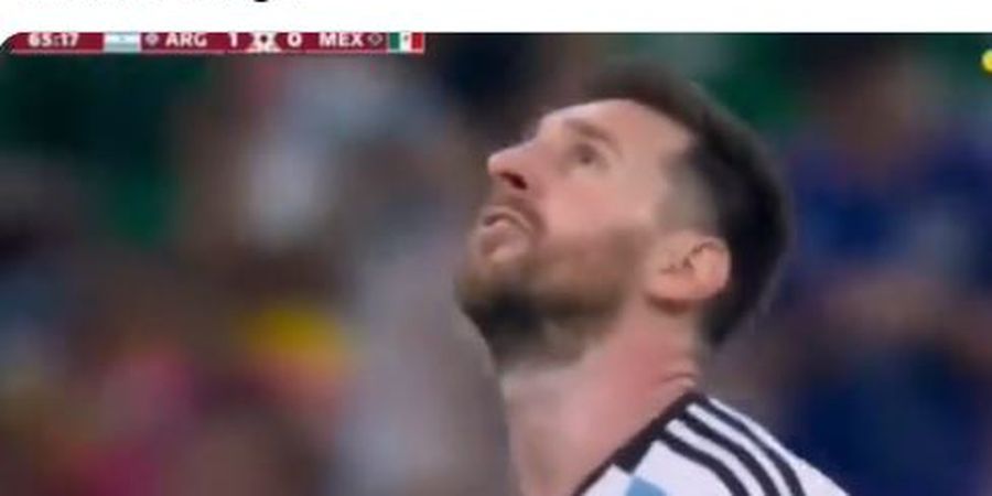 Tatap Langit Usai Cetak Gol, Lionel Messi Bilang Terima Kasih ke Diego Maradona di Piala Dunia 2022