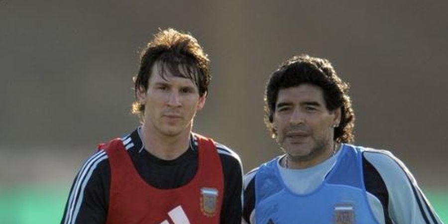 10 Tahun Berselang, Keyakinan Diego Maradona soal Lionel Messi Mau ke Indonesia Bakal Terwujud
