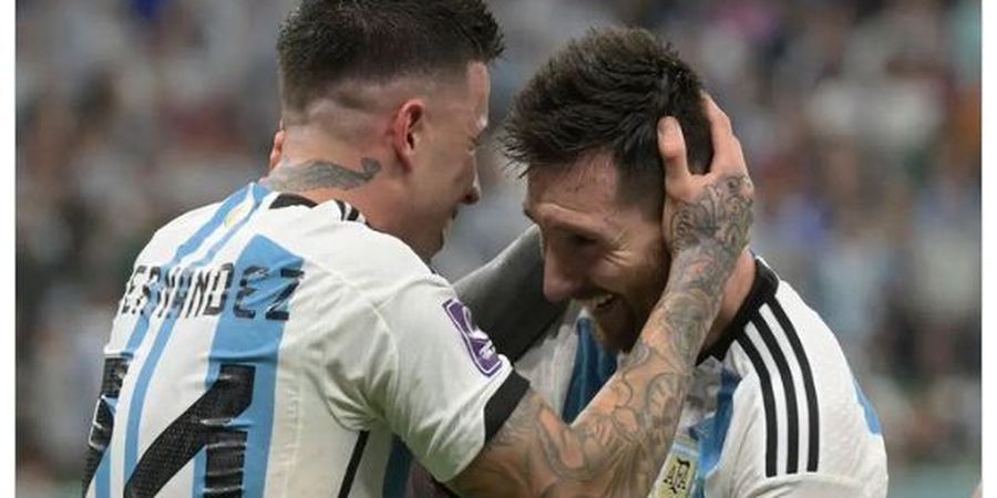 PIALA DUNIA 2022 - Puja-puji Lionel Messi untuk Enzo Fernandez Usai Cetak Gol Spektakuler ke Gawang Meksiko