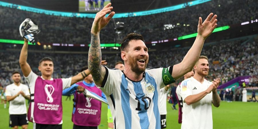 VIDEO - Lionel Messi cs Berpesta di Ruang Ganti Usai Argentina Tekuk Meksiko di Piala Dunia 2022