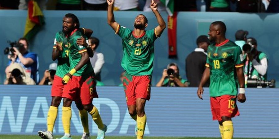 PIALA DUNIA 2022 - Setelah 20 Tahun dan Delapan Pertandingan, Kamerun Patahkan Rentetan Kekalahan di Piala Dunia