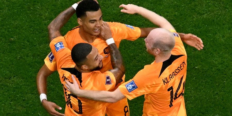 Hasil Piala Dunia 2022 - Frenkie de Jong Ukir 1 Sejarah, Cody Gakpo Samai Jumlah Gol Kylian Mbappe, Belanda Melaju ke Babak 16 Besar
