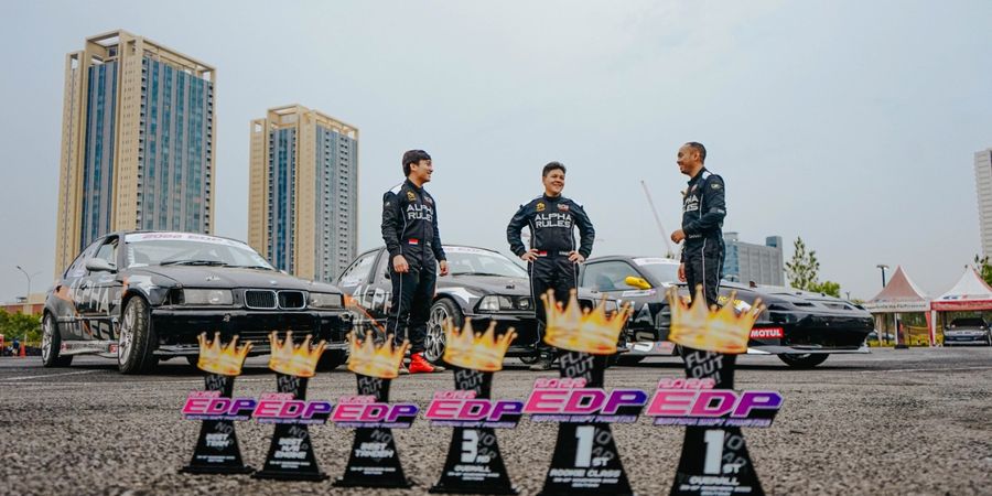 Alpha Rules Mendominasi Podium Edutown Drift Prix, Deddy Corbuzier: Amazing!