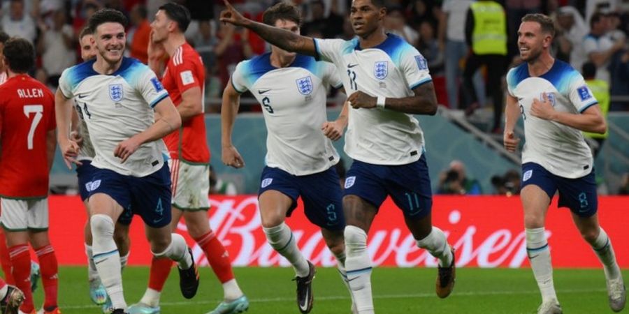 Hasil Piala Dunia 2022 - Marcus Rashford Cetak Dua Gol, Inggris Juara Grup