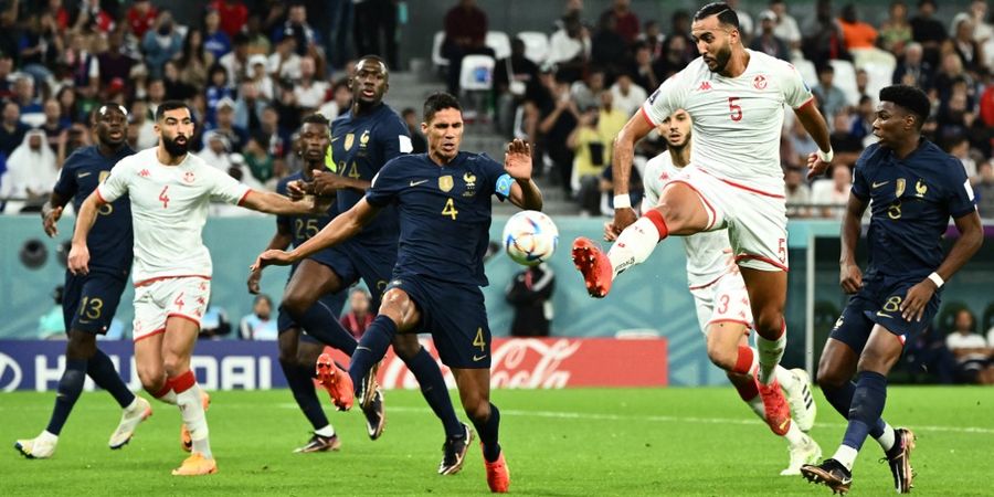 Hasil Babak I - Prancis Linglung Tak Bisa Buat Peluang ke Gawang Tunisia, Skor Masih Imbang Tanpa Gol