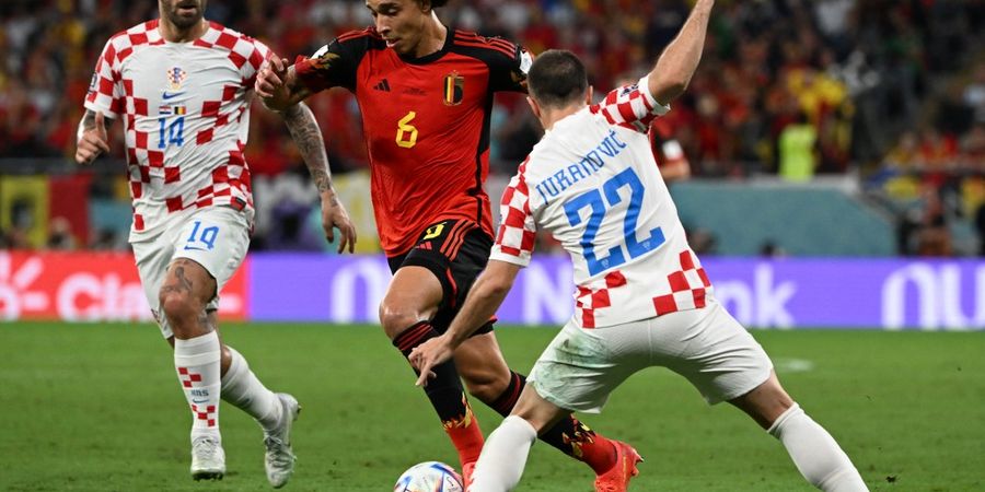 Hasil Babak I - Kroasia dan Belgia Melempem, Skor Masih Tanpa Gol