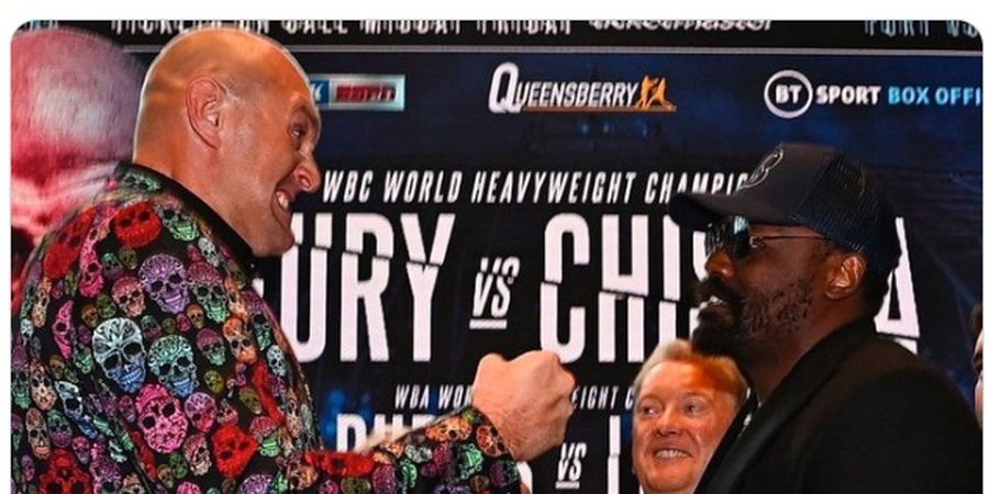 Di Mata Oleksandr Usyk, Tyson Fury vs Derek Chisora Cuma Laga Sparring