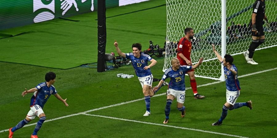 Hasil Piala Dunia 2022 - 2 Pemain Pengganti Jadi Bintang, Jepang Jadi Juara Grup dan Pulangkan Jerman
