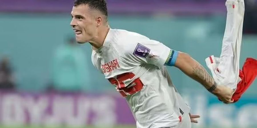 Piala Dunia 2022 - Granit Xhaka Berada dalam Investigasi FIFA Buntut Ulah Kontroversialnya