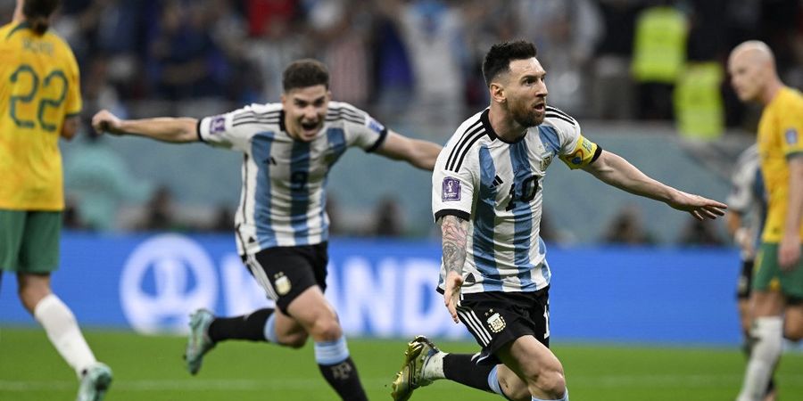 Hasil Piala Dunia 2022 - Lionel Messi Cetak Gol, Argentina Tantang Belanda di Babak Perempat Final