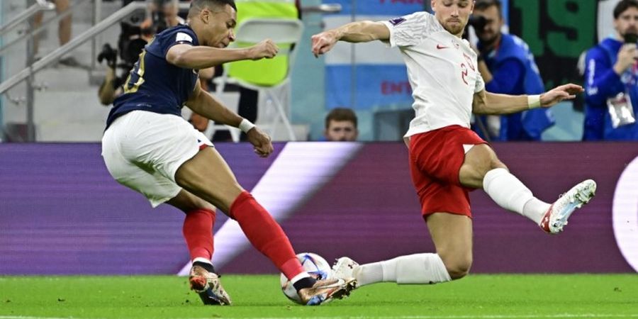Piala Dunia 2022 - Usai Jadi Bulan-bulanan Kylian Mbappe, Bek Polandia Beri Nasihat untuk Kyle Walker
