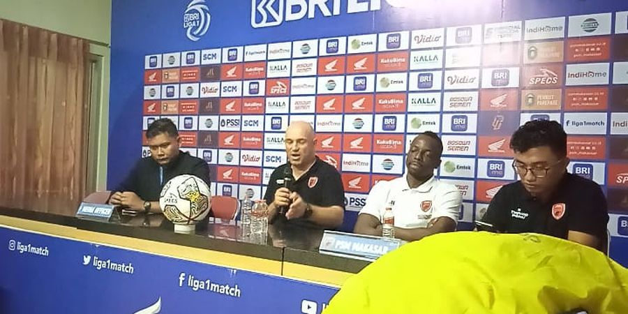 Pelatih PSM Makassar Mengaku Senang Dengan Performa Timnya Meski Tanpa Tiga Pemain Yang Dipanggil Timnas Indonesia