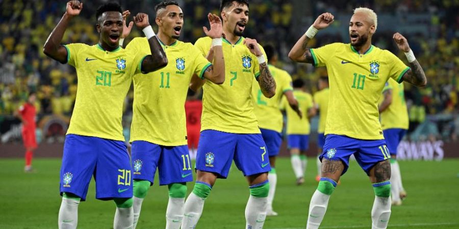 PIALA DUNIA 2022 - Muak Lihat Selebrasi Joget Pemain Brasil, Roy Keane Sebut Neymar cs Tak Hormati Korea Selatan