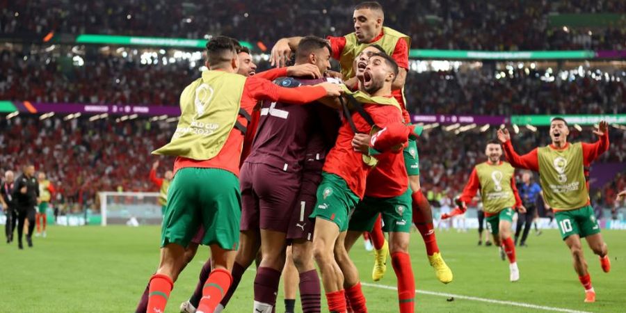 PIALA DUNIA 2022 - Prancis Vs Maroko, Winger Singa Atlas Masih Merinding Bisa Lolos ke Semifinal