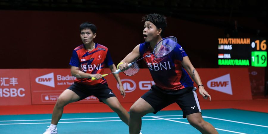 Hasil BWF World Tour Finals 2022 - Rekor 3-0 Apriyani/Fadia Dihentikan Wakil China