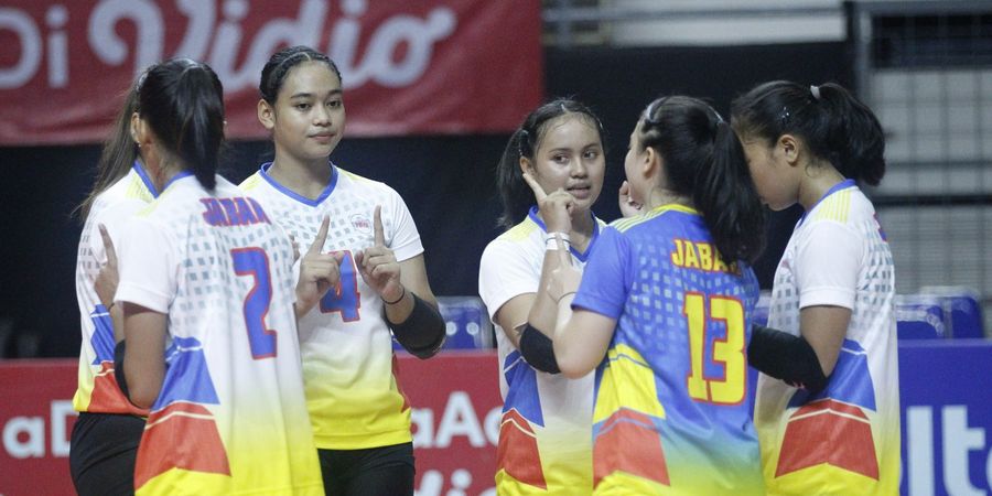 Kejurnas Bola Voli Junior 2022 - Putri Jabar, Jatim dan DIY ke Semifinal