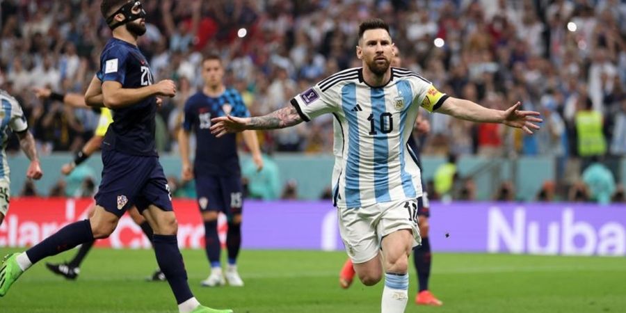 PIALA DUNIA 2022 - Argentina Vs Prancis, Momentum Emas Lionel Messi Ukir 2 Rekor Baru di Sepanjang Kariernya