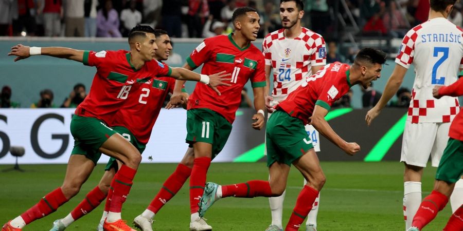 PIALA DUNIA 2022 - Timnas Maroko Gagal Amankan Peringkat Tiga, Walid Regragui Tetap Bangga