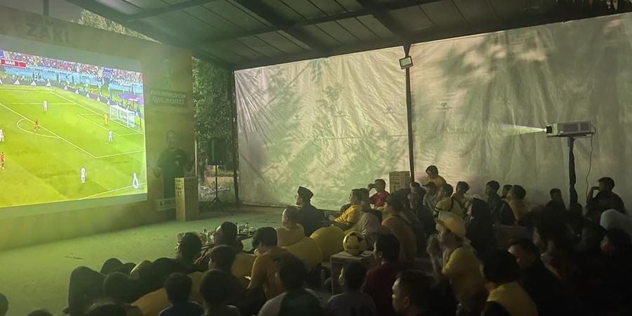 Nobar Piala Dunia 2022, Euforia Sepak Bola Indonesia Meningkat