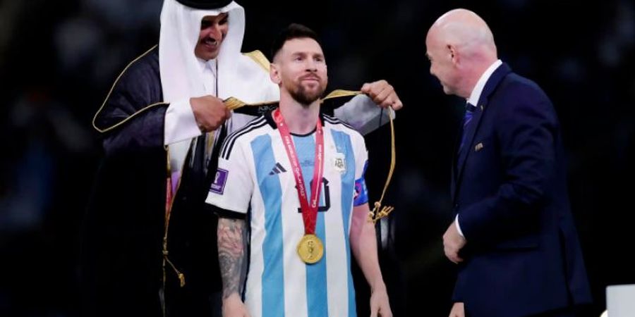 Mengenal Bisht, Jubah Khas Arab yang Dikenakan Lionel Messi Saat Angkat Trofi Piala Dunia 2022