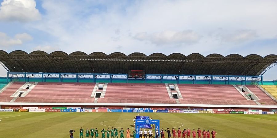 Hasil Liga 1 - Satu Gol Dianulir, Laga Persebaya Surabaya Vs Persis Solo Berakhir Imbang 0-0