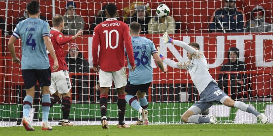 Hasil Babak I - Si Anak Hilang Bikin Konstribusi, Manchester United untuk Sementara Unggul atas Burnley