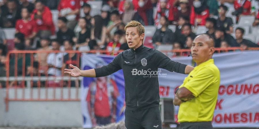 Respons Keisuke Honda Usai Kamboja Dipastikan Satu Grup dengan Timnas U-22 Indonesia