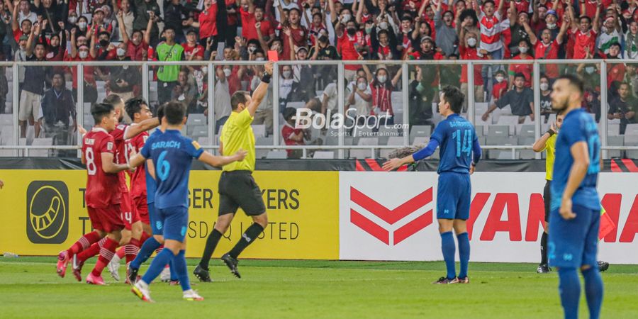 Dapat Kartu Merah Lawan Timnas Indonesia di Piala AFF 2022, Pemain Thailand Ternyata Cuma Jalankan Perintah