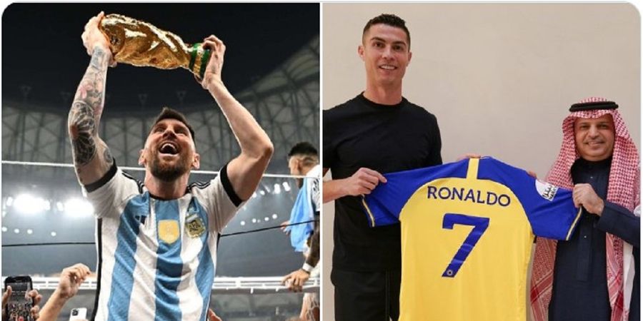 Main Hari Ini, Link Live Streaming Messi Vs Ronaldo di Arab Saudi