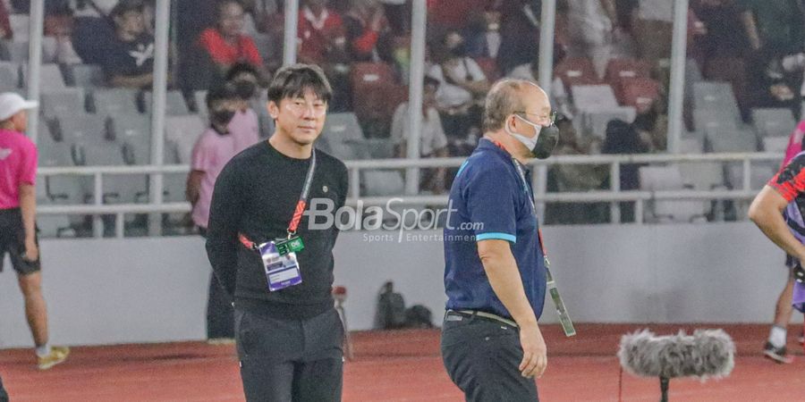 Piala AFF 2022 - Tidak Ada Momen Jabat Tangan dengan Park Hang-seo, Shin Tae-yong: Tanyakan Saja Kepadanya