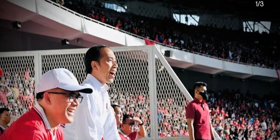 Jokowi Apresiasi Kinerja Timnas Indonesia Usai Imbang Lawan Vietnam
