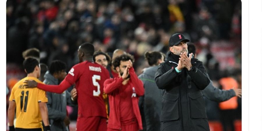 Piala FA - Jawaban Juergen Klopp soal Gol Offside Wolves: Saya Tidak Lihat dan Tidak Tahu