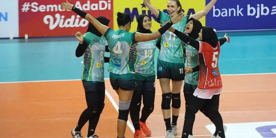 Proliga 2023 - Belum Pernah Menang, Jakarta Elektrik PLN Bertekad Bangkit pada Laga Kandang