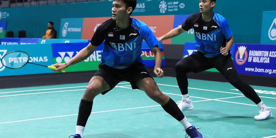 Thailand Masters 2023 - Fikri/Bagas Mengaku Punya Beban Tersendiri Lawan Juniornya