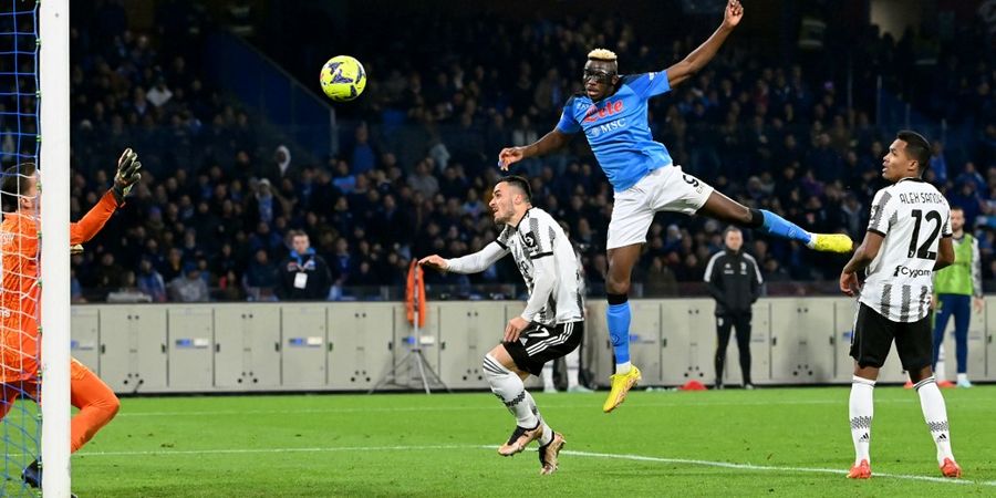 Hasil Liga Italia - Kvaradona Luar Biasa, Juventus Hancur Lebur di Kandang Napoli
