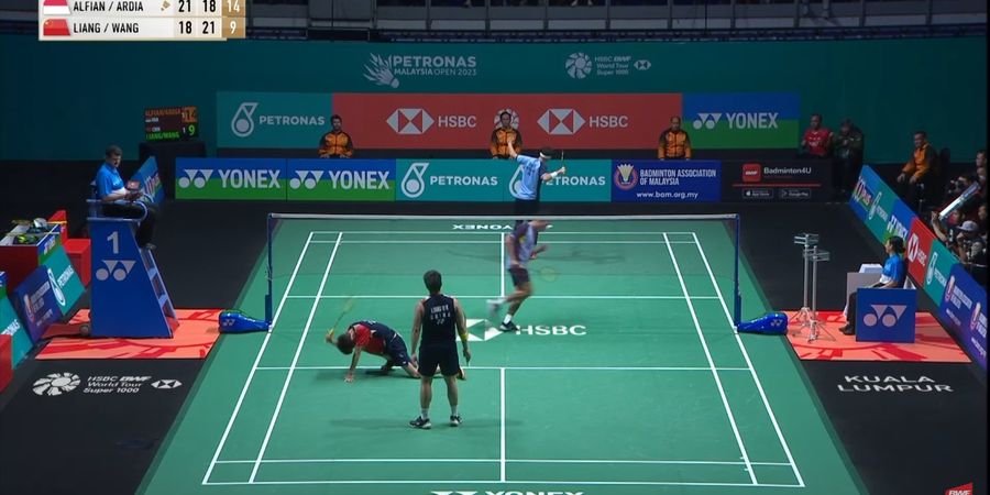 Malaysia Open 2023 - Saat Lawan Hampir Banting Raket karena Rapatnya Benteng Fajar/Rian